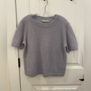 Everlane short sleeve sweater